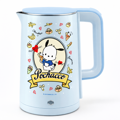 กาต้มน้ำไฟฟ้า Pochacco รุ่น TDV-001 ความจุ 2 ลิตร กำลังไฟ 1000W